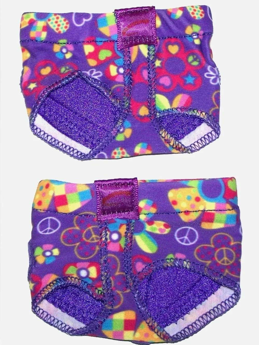 Capezio Jelz FootUndeez Shoe Foot Underwear Groovy Peace Heart - New - Women